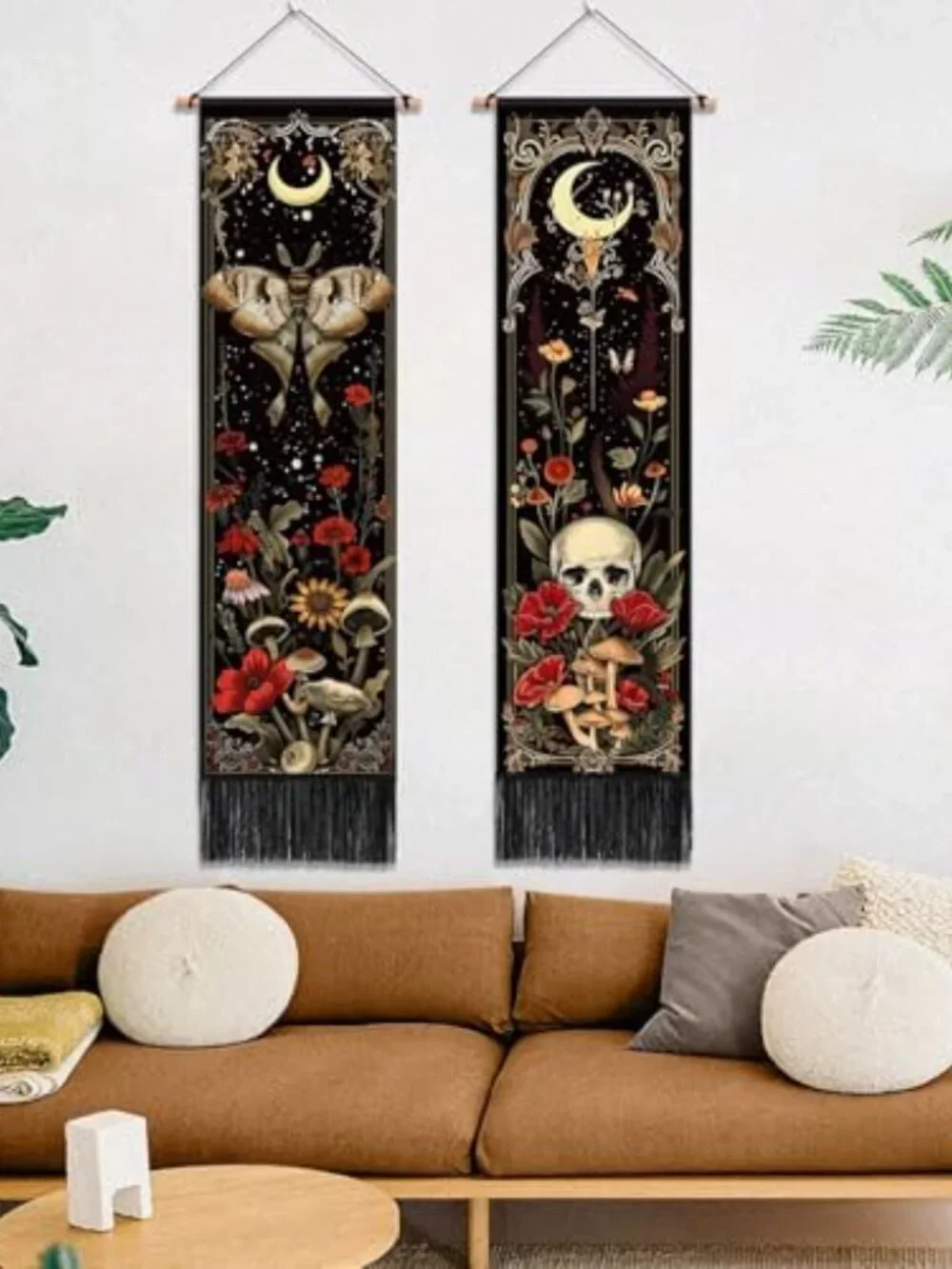 BRAND NEW Pack of 2 Witchy Gothic Wall Bedroom Decor